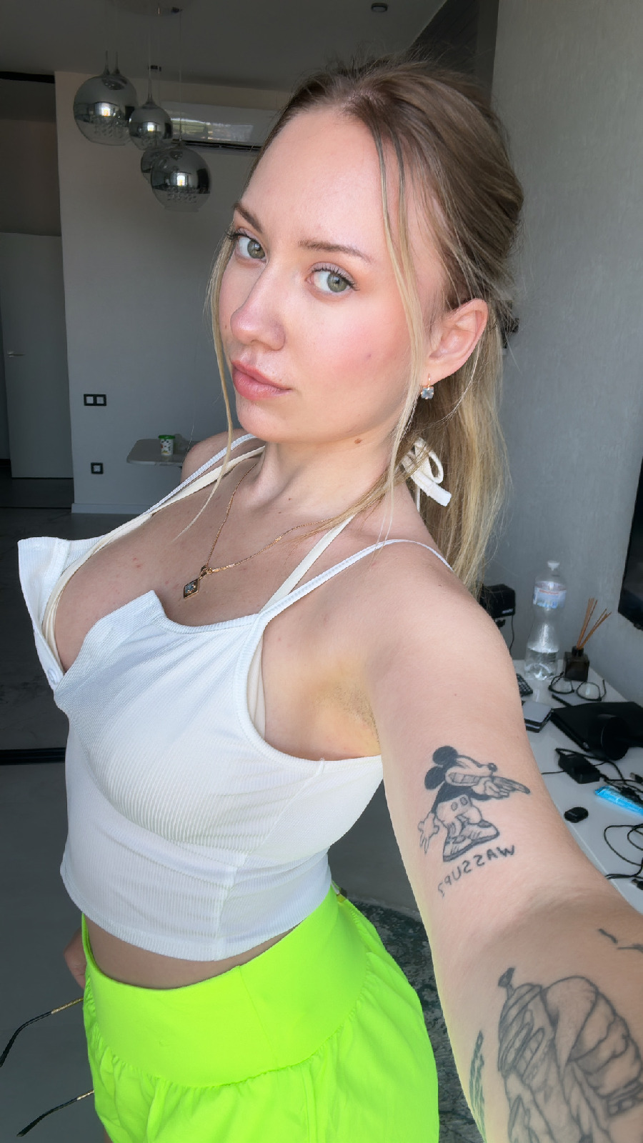 KateV in her underwear in Sana