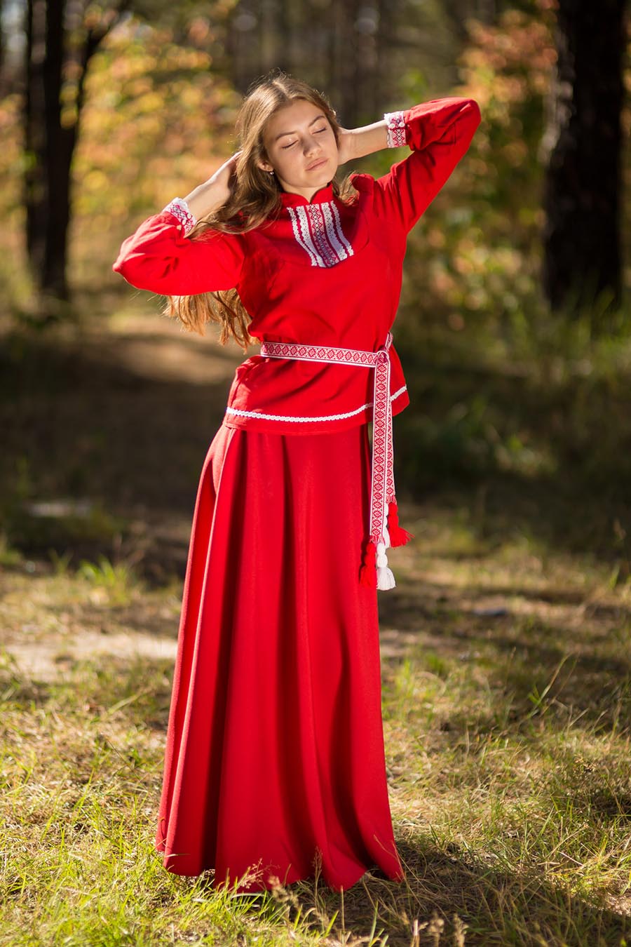 Underwear Women in Slavic costumes in Sana